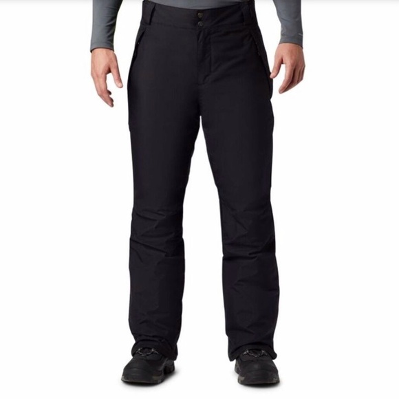 Columbia Pants Columbia Black Nylon High Rise Insulated Adjustable
